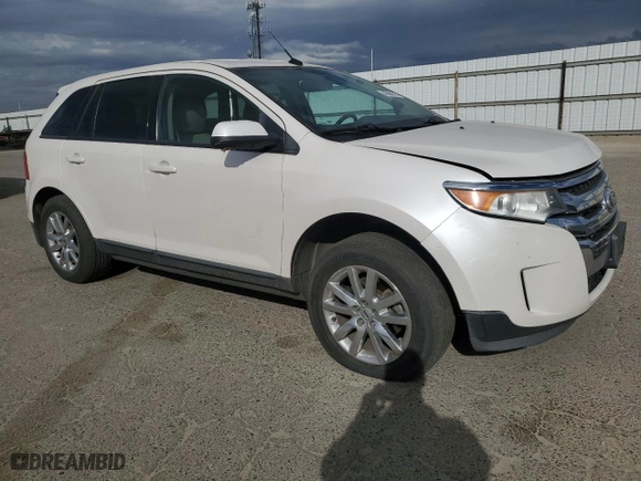 2014 Ford Edge SEL with VIN 2FMDK3JC6EBB41422, listed as a Copart auction lot 46668315 with 181,195 mi miles and Salvage Title. Bid and sale history available at carsss.com. Image 4.
