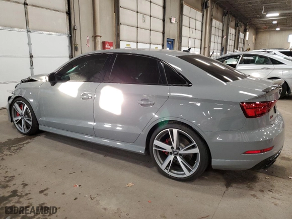 2020 Audi RS 3 Sedan with VIN WUABWGFF6LA901502, listed as a Copart auction lot 80222144 with NaN miles and Salvage Title. Bid and sale history available at carsss.com. Image 2.