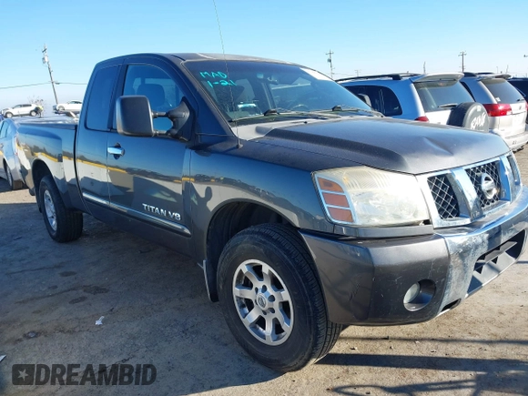 2006 Nissan Titan XE with VIN 1N6AA06B66N531528, listed as a IAAI auction lot 41388439 with 177,650 mi miles. Bid and sale history available at carsss.com. Image 1.