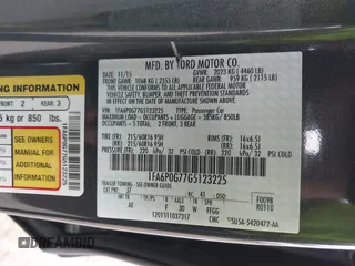 2016 Ford Fusion S with VIN 1FA6P0G77G5123225, listed as a IAAI auction lot 41805809 with 32,763 mi miles and . Bid and sale history available at DreamBid. Image 9.