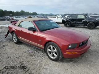 2008 Ford Mustang Deluxe with VIN 1ZVHT84N185158146, listed as a Copart auction lot 56237985 with 105,968 mi miles and Salvage title. Bid and sale history available at DreamBid. Image 4.