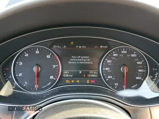 2015 Audi A6 Premium Plus with VIN WAUGFAFC5FN034951, listed as a Copart auction lot 58916435 with 121,560 mi miles and Clean title. Bid and sale history available at DreamBid. Image 9.