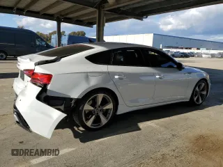 2021 Audi A5 Sportback S line Premium Plus with VIN WAUFACF53MA027038, listed as a Copart auction lot 47670395 with 41,492 mi miles and Salvage Title. Bid and sale history available at carsss.com. Image 3.