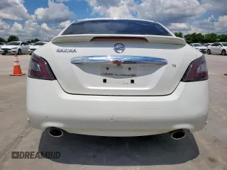 2014 Nissan Maxima SV with VIN 1N4AA5AP3EC467676, listed as a Copart auction lot 56574015 with 158,612 mi miles and Salvage title. Bid and sale history available at DreamBid. Image 6.