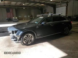 2018 Audi allroad Premium Plus with VIN WA18NBF47JA088819, listed as a Copart auction lot 42491575 with 84,866 mi miles and Salvage Title. Bid and sale history available at carsss.com. Image 1.