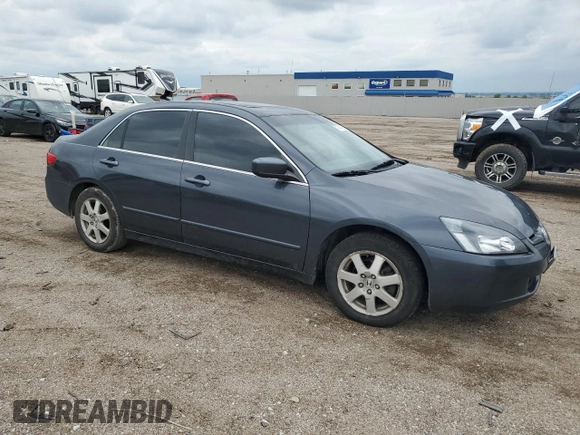 2005 Honda Accord EX-L z VIN 1HGCM66575A000880, wystawiony jako Copart lot #57584165 z przebiegiem 187 108 mil mil oraz Szkoda całkowita • Salvage title. Historia ofert i sprzedaży dostępna na DreamBid. Obrazek 4.