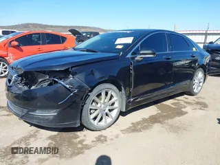 2015 Lincoln MKZ with VIN 3LN6L2G93FR619701, listed as a IAAI auction lot 41794410 with 77,201 mi miles. Bid and sale history available at carsss.com. Image 20.