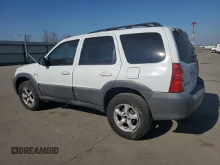 2005 Mazda Tribute i with VIN 4F2YZ02Z95KM24700, listed as a Copart auction lot 42002775 with 128,891 mi miles and Salvage Title. Bid and sale history available at carsss.com. Image 2.