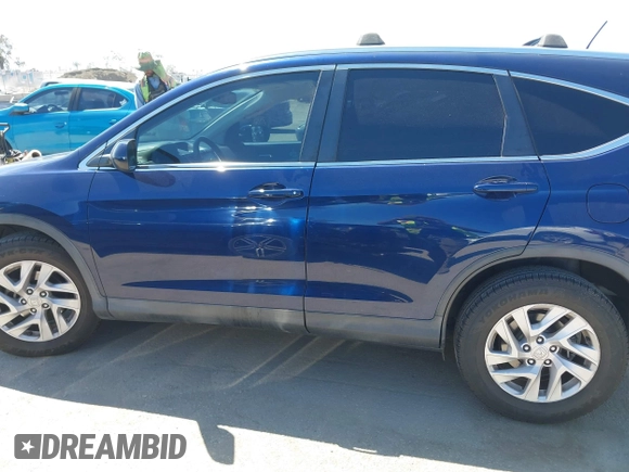 2015 Honda CR-V EX-L with VIN 2HKRM3H71FH549832, listed as a IAAI auction lot 42024750 with 125,734 mi miles. Bid and sale history available at carsss.com. Image 14.