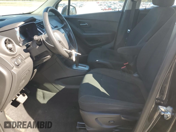 2015 Chevrolet Trax LS with VIN KL7CJKSB9FB092773, listed as a Copart auction lot 45453695 with 166,205 mi miles and Salvage Title. Bid and sale history available at carsss.com. Image 7.