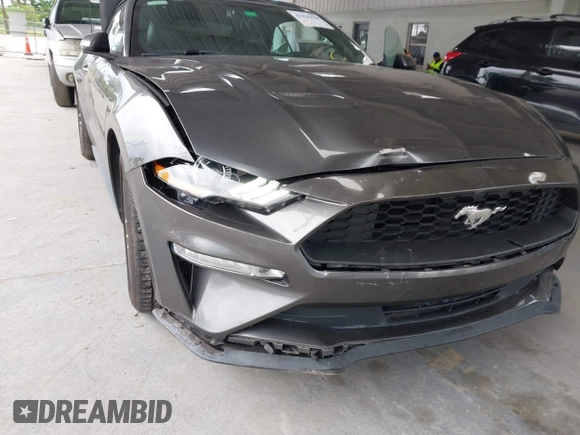 2018 Ford Mustang EcoBoost Premium with VIN 1FATP8UH8J5111817, listed as a IAAI auction lot 42426428 with 63,358 mi miles and . Bid and sale history available at DreamBid. Image 6.