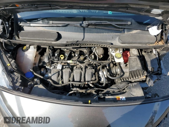 2021 Ford Transit Connect XLT with VIN NM0GS9F27M1504144, listed as a Copart auction lot 70214034 with 45,827 mi miles and Salvage title. Bid and sale history available at DreamBid. Image 13.