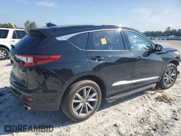 2019 Acura RDX Technology z VIN 5J8TC1H57KL002938, wystawiony jako Copart lot #59406565 z przebiegiem 126 296 mil mil oraz Szkoda całkowita • Salvage title. Historia ofert i sprzedaży dostępna na DreamBid. Obrazek 3.
