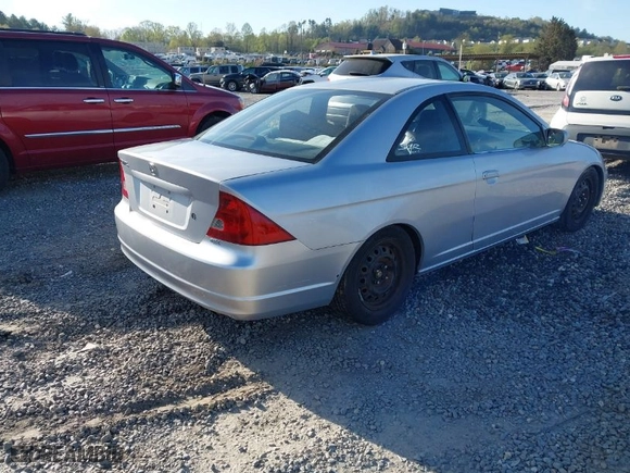 2002 Honda Civic EX with VIN 1HGEM21942L070073, listed as a IAAI auction lot 42068316 with 268,280 mi miles. Bid and sale history available at carsss.com. Image 4.