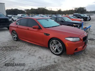 2014 BMW M5 with VIN WBSFV9C56ED097172, listed as a Copart auction lot 42428215 with 120,429 mi miles and Clean Title. Bid and sale history available at carsss.com. Image 4.
