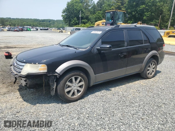 2008 Ford Taurus X SEL with VIN 1FMDK02W08GA29428, listed as a Copart auction lot 58902675 with 256,008 mi miles and Salvage title. Bid and sale history available at DreamBid. Image 1.