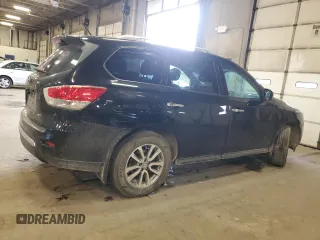 2015 Nissan Pathfinder SL z VIN 5N1AR2MM0FC712210, wystawiony jako Copart lot #57461895 z przebiegiem 136 886 mil mil oraz Szkoda całkowita • Salvage title. Historia ofert i sprzedaży dostępna na DreamBid. Obrazek 3.