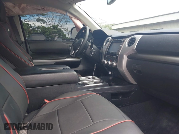 2019 Toyota Tundra SR with VIN 5TFUY5F10KX789414, listed as a IAAI auction lot 41841893 with 36,727 mi miles and . Bid and sale history available at DreamBid. Image 5.