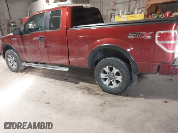 2014 Ford F-150 XL with VIN 1FTFX1EF1EKF24715, listed as a IAAI auction lot 41520559 with 183,650 mi miles. Bid and sale history available at carsss.com. Image 3.