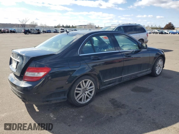 2008 Mercedes-Benz C 300 Sport with VIN WDDGF54X58F070027, listed as a Copart auction lot 47343525 with 162,960 mi miles and Non Repairable. Bid and sale history available at carsss.com. Image 3.