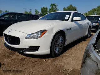 2015 Maserati Quattroporte S Q4 with VIN ZAM56RRA7F1135821, listed as a Copart auction lot 54460784 with 55,998 mi miles. Bid and sale history available at carsss.com. Image 1.