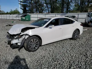 2021 Lexus ES 250 z VIN 58AD11D19MU002825, wystawiony jako Copart lot #54984955 z przebiegiem 84 620 mil mil oraz Szkoda całkowita • Salvage title. Historia ofert i sprzedaży dostępna na DreamBid. Obrazek 1.
