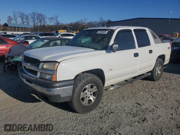 2004 Chevrolet Avalanche Z71 z VIN 3GNEK12T14G106141, wystawiony jako Copart lot #47106305 z przebiegiem 345 746 mil mil oraz Szkody całkowita. Historia ofert i sprzedaży dostępna na DreamBid. Obrazek 1.
