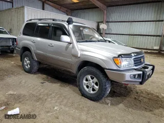 1999 Toyota Land Cruiser with VIN JT3HT05J2X0049288, listed as a Copart auction lot 42304455 with 255,285 mi miles and Salvage Title. Bid and sale history available at carsss.com. Image 4.