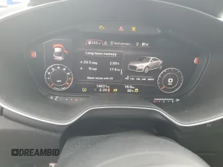 2020 Audi TT with VIN TRUAEAFV1L1004948, listed as a Copart auction lot 54455114 with 14,031 mi miles and Salvage title. Bid and sale history available at DreamBid. Image 9.
