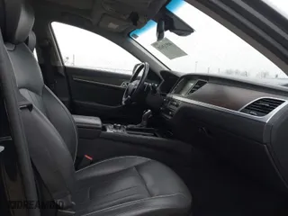 2017 Genesis G80 3.8L with VIN KMHGN4JE9HU175476, listed as a IAAI auction lot 40933618 with 136,354 mi miles. Bid and sale history available at carsss.com. Image 5.