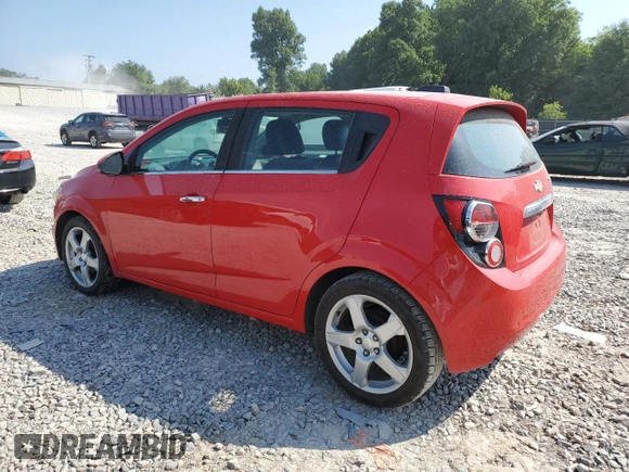 2015 Chevrolet Sonic LTZ with VIN 1G1JE6SB6F4204741, listed as a Copart auction lot 62222065 with 110,643 mi miles and Clean title. Bid and sale history available at DreamBid. Image 2.