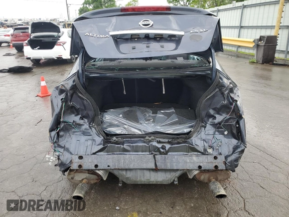2012 Nissan Altima SL with VIN 1N4AL2AP9CC217395, listed as a Copart auction lot 54267135 with 118,401 mi miles and Salvage Title. Bid and sale history available at DreamBid. Image 6.