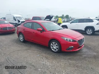 2015 Mazda 3 i Sport with VIN 3MZBM1U73FM194360, listed as a IAAI auction lot 42063614 with 122,293 mi miles. Bid and sale history available at carsss.com. Image 1.