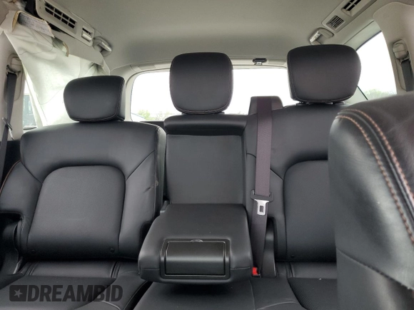 2017 Nissan Armada SL with VIN JN8AY2ND6H9011388, listed as a Copart auction lot 51095915 with 44,735 mi miles and Salvage Title. Bid and sale history available at carsss.com. Image 10.