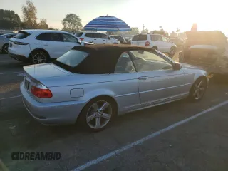 2005 BMW 3 Series 325Ci with VIN WBABW33425PG99105, listed as a Copart auction lot 87089304 with 159,379 mi miles and Salvage Title. Bid and sale history available at carsss.com. Image 3.