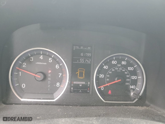 2008 Honda CR-V LX with VIN JHLRE48398C076442, listed as a Copart auction lot 53959985 with 161,799 mi miles and Non Repairable. Bid and sale history available at carsss.com. Image 9.