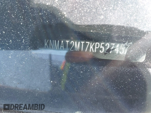 2019 Nissan Rogue SV with VIN KNMAT2MT7KP527457, listed as a IAAI auction lot 40711047 with 88,952 mi miles and . Bid and sale history available at DreamBid. Image 17.
