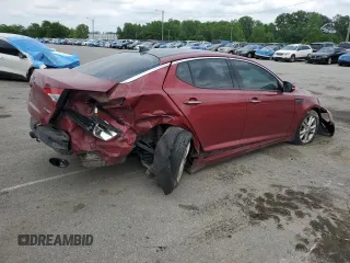 2013 Kia Optima EX with VIN 5XXGN4A70DG217121, listed as a Copart auction lot 59879455 with 265,949 mi miles and Salvage title. Bid and sale history available at DreamBid. Image 3.