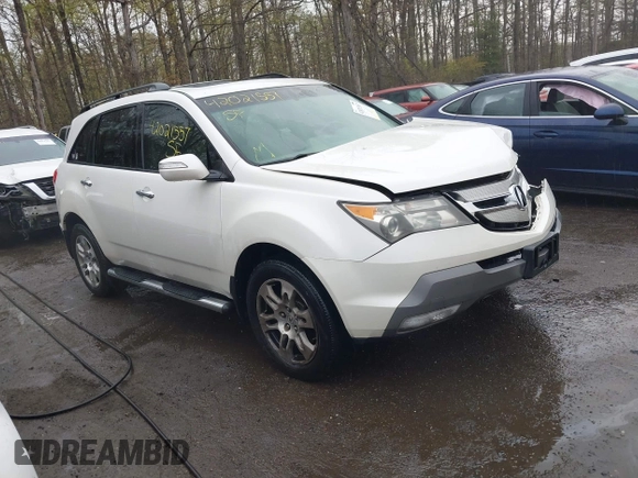 2009 Acura MDX Tech Pkg with VIN 2HNYD28689H518114, listed as a IAAI auction lot 42021557 with 303,364 mi miles. Bid and sale history available at carsss.com. Image 1.