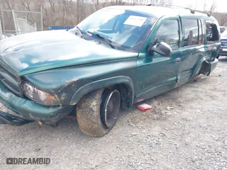 2003 Dodge Durango SLT with VIN 1D4HS48N93F574458, listed as a IAAI auction lot 41887140 with 281,567 mi miles. Bid and sale history available at carsss.com. Image 2.