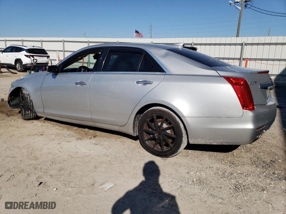 2016 Cadillac CTS Sedan RWD with VIN 1G6AP5SXXG0117444, listed as a Copart auction lot 48635735 with 115,976 mi miles and Salvage Title. Bid and sale history available at carsss.com. Image 2.