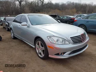 2007 Mercedes-Benz S 550 with VIN WDDNG86X87A130574, listed as a IAAI auction lot 41446793 with 130,606 mi miles and . Bid and sale history available at DreamBid. Image 1.
