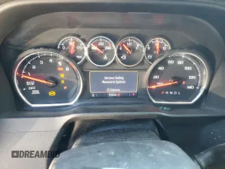 2022 Chevrolet Silverado 1500 LT with VIN 3GCPWCED4NG121580, listed as a Copart auction lot 47282425 with 93,434 mi miles and Salvage Title. Bid and sale history available at DreamBid. Image 9.