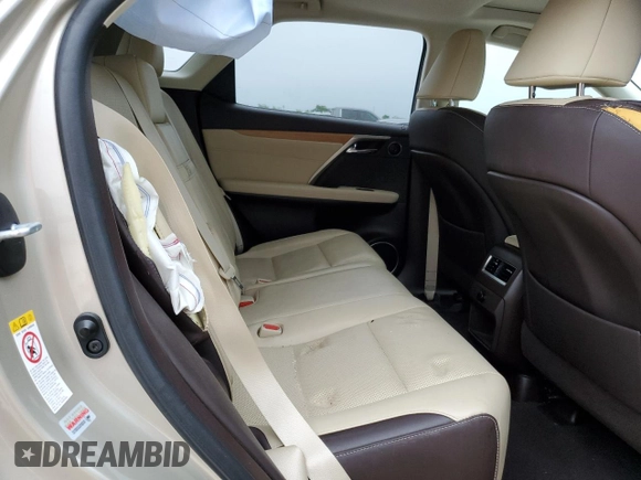 2016 Lexus RX 350 with VIN JTJBZMCA4G2009466, listed as a Copart auction lot 51302225 with 78,522 mi miles and Salvage Title. Bid and sale history available at DreamBid. Image 11.