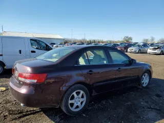 2006 Hyundai Sonata GLS with VIN 5NPEU46F76H090837, listed as a Copart auction lot 80786564 with 109,886 mi miles and Clean Title. Bid and sale history available at DreamBid. Image 3.
