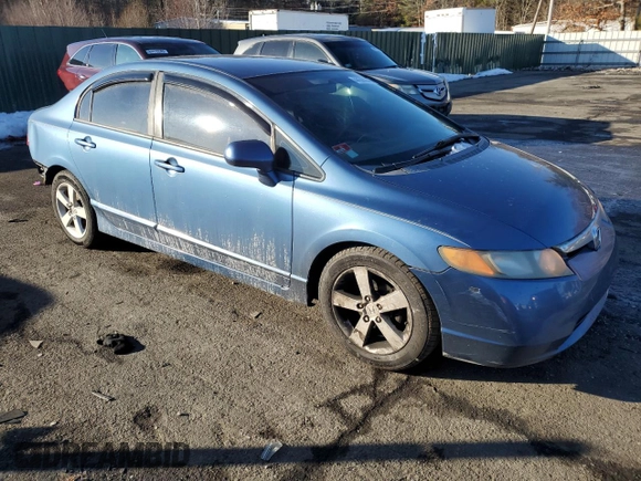 2006 Honda Civic LX z VIN 1HGFA16556L058534, wystawiony jako Copart lot #44396645 z przebiegiem 233 181 mil mil oraz Szkoda całkowita • Salvage title. Historia ofert i sprzedaży dostępna na DreamBid. Obrazek 4.