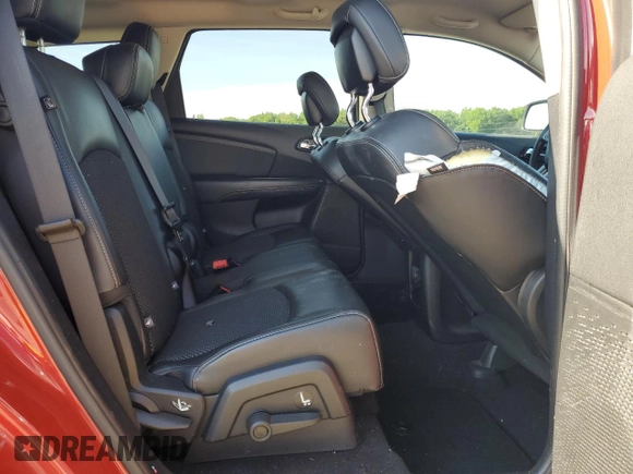 2017 Dodge Journey Crossroad Plus with VIN 3C4PDCGB7HT545025, listed as a Copart auction lot 55973435 with 133,766 mi miles and Salvage title. Bid and sale history available at DreamBid. Image 10.