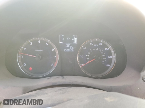 2015 Hyundai Accent Sport with VIN KMHCU5AE5FU233118, listed as a Copart auction lot 76130524 with 150,019 mi miles and Salvage Title. Bid and sale history available at carsss.com. Image 9.