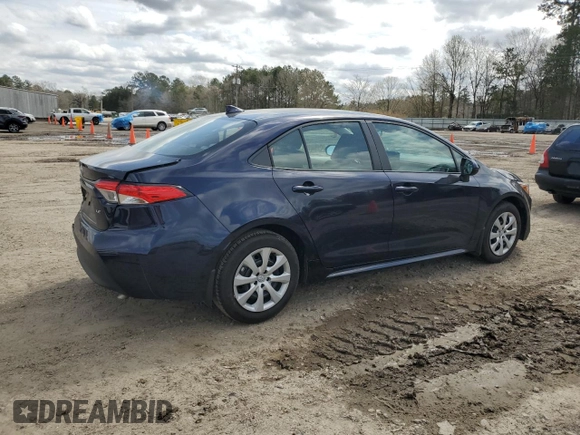 2024 Toyota Corolla LE with VIN 5YFB4MDE4RP217578, listed as a Copart auction lot 48382985 with 10,726 mi miles and Salvage Title. Bid and sale history available at carsss.com. Image 3.