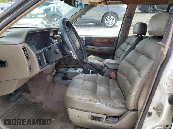 1995 Jeep Grand Cherokee Limited with VIN 1J4GZ78Y2SC788413, listed as a Copart auction lot 80297444 with 309,566 mi miles and Salvage Title. Bid and sale history available at carsss.com. Image 7.